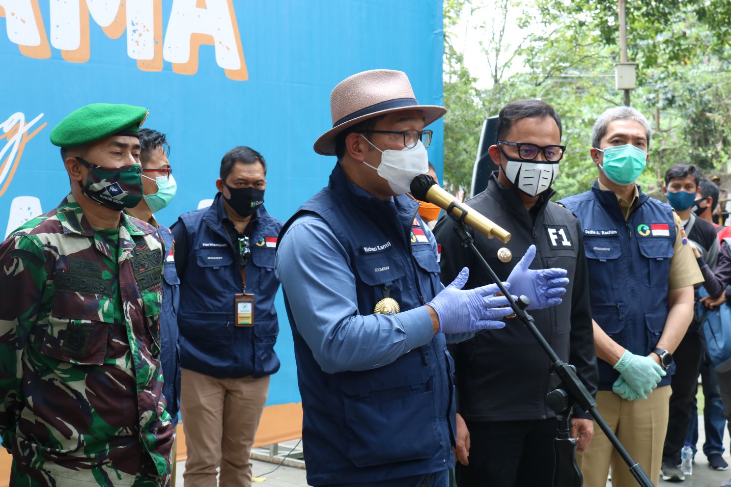 Pelantikan Unit Edukasi dan Unit Pengawasan Covid-19