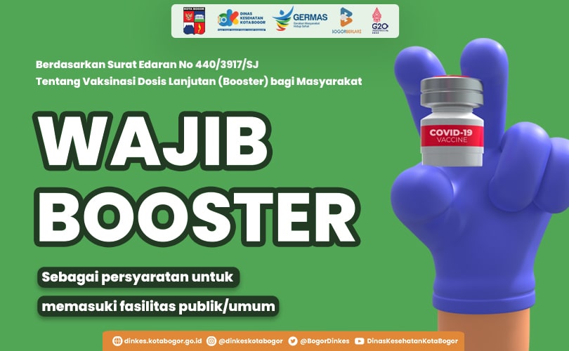 Wajib Booster Sebagai Persyaratan Untuk Memasuki Fasilitas Publik