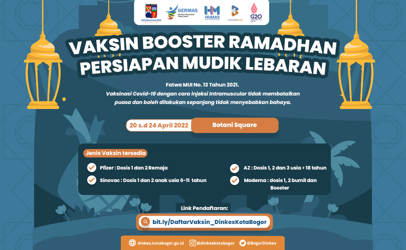 Vaksin Booster Ramadhan Untuk  Persiapan Mudik