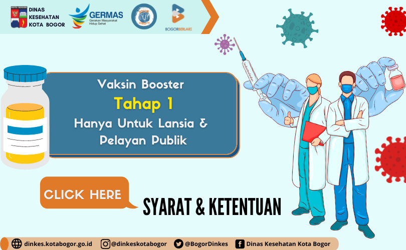 Informasi Vaksin Booster bagi Lansia dan Pelayan Publik Kota Bogor