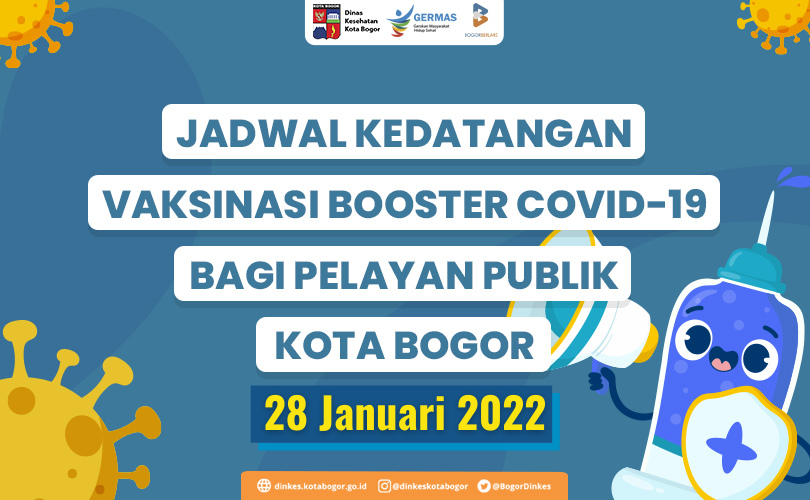 Pengumuman Jadwal Kedatangan Vaksin Pelayan Publik 28 Januari 2022