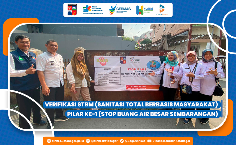 Verifikasi STBM (Sanitasi Total Berbasis Masyarakat) Pilar ke 1 Stop Buang Air Sembarangan