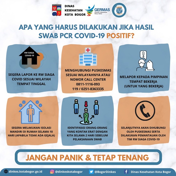 Apa yang harus dilakukan jika positif covid 19?